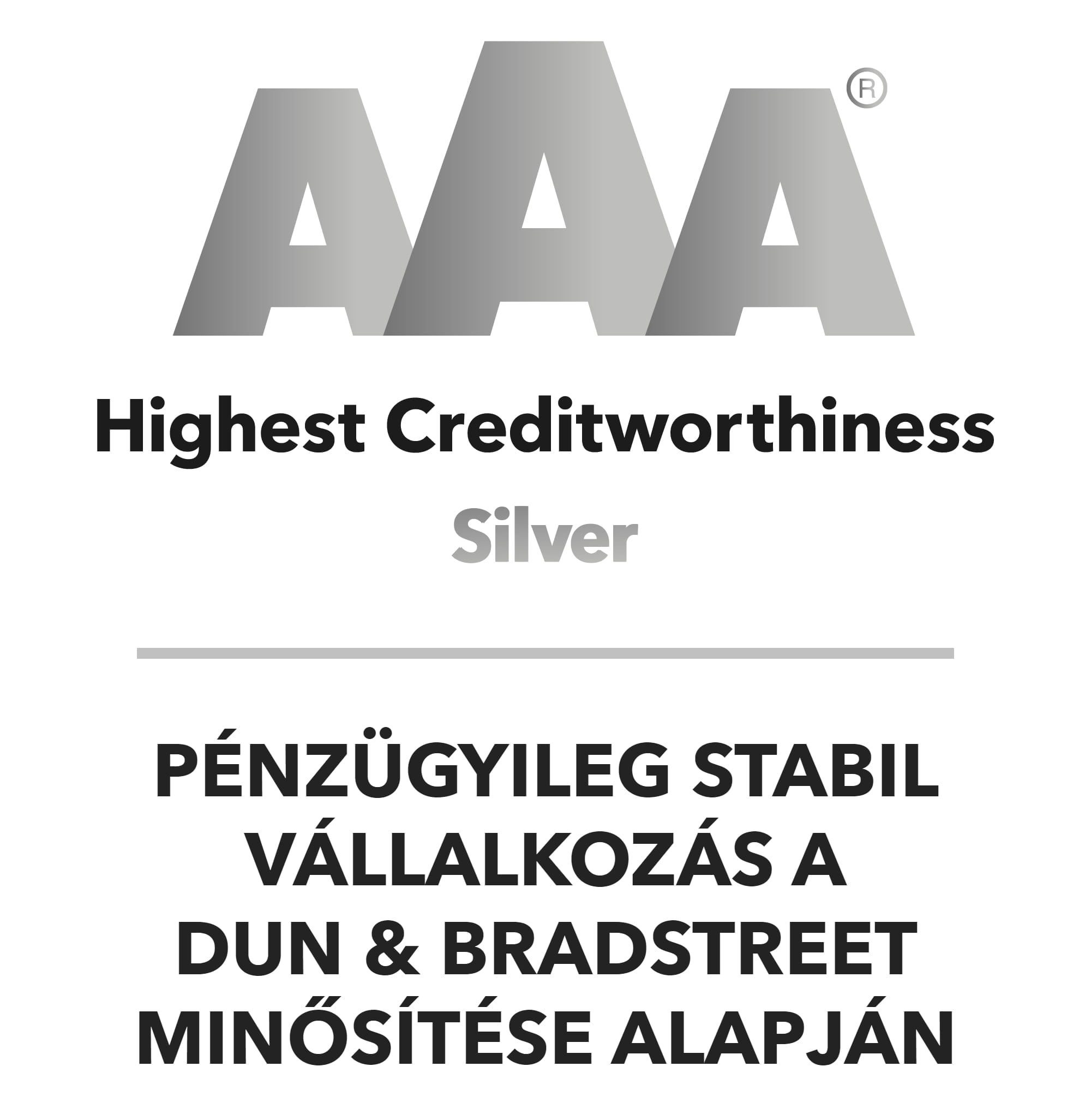 Dun & Bradstreet tanusitvany